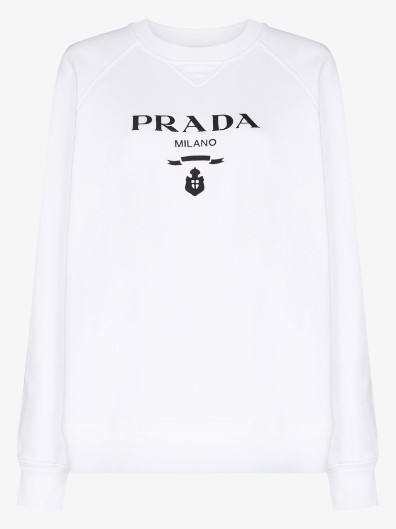 Logo Print Cotton Sweatshirt