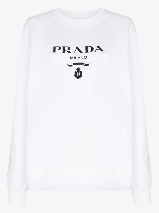 Logo Print Cotton Sweatshirt
