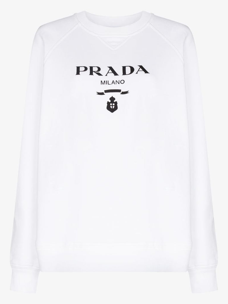 Logo Print Cotton Sweatshirt