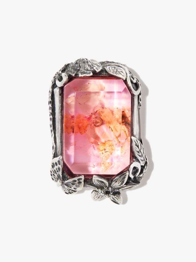 Sterling Silver Orsay Crystal Stud Earring