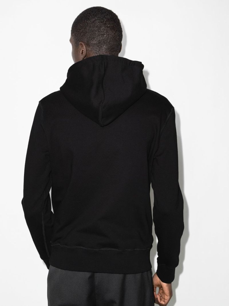 Graffiti Logo Cotton Hoodie