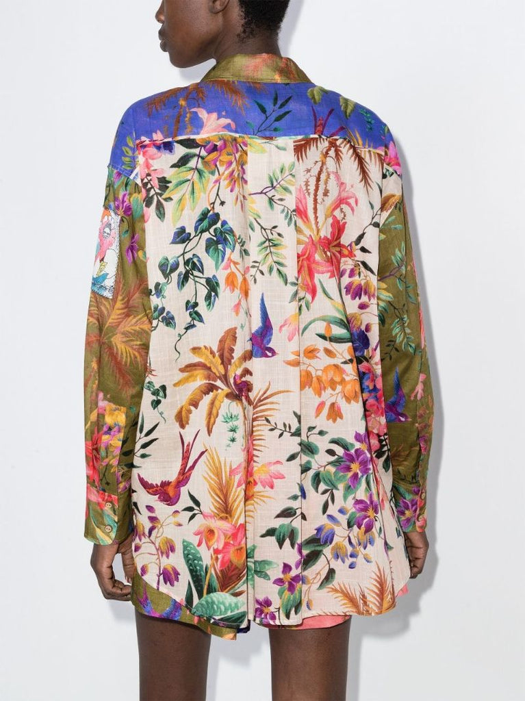 Tropicana Patchwork Cotton Shirt