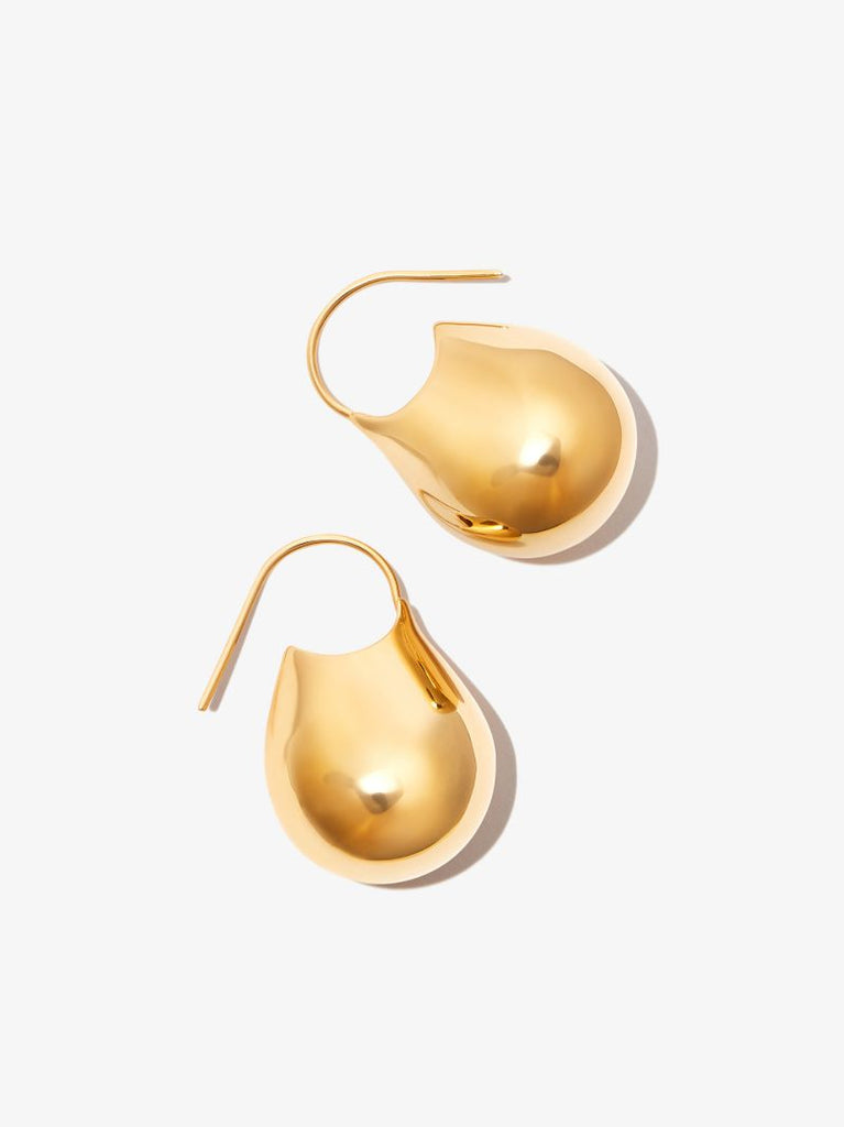 Gold Vermeil Jug Drop Earrings
