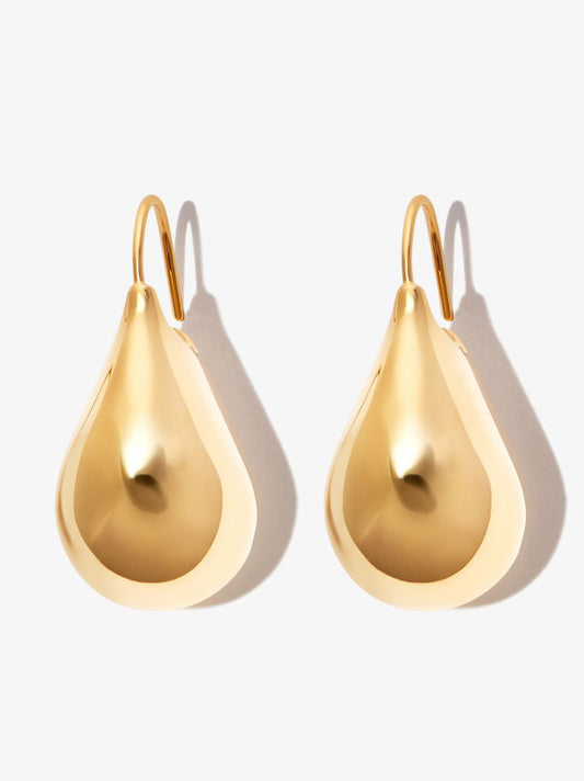 Gold Vermeil Jug Drop Earrings