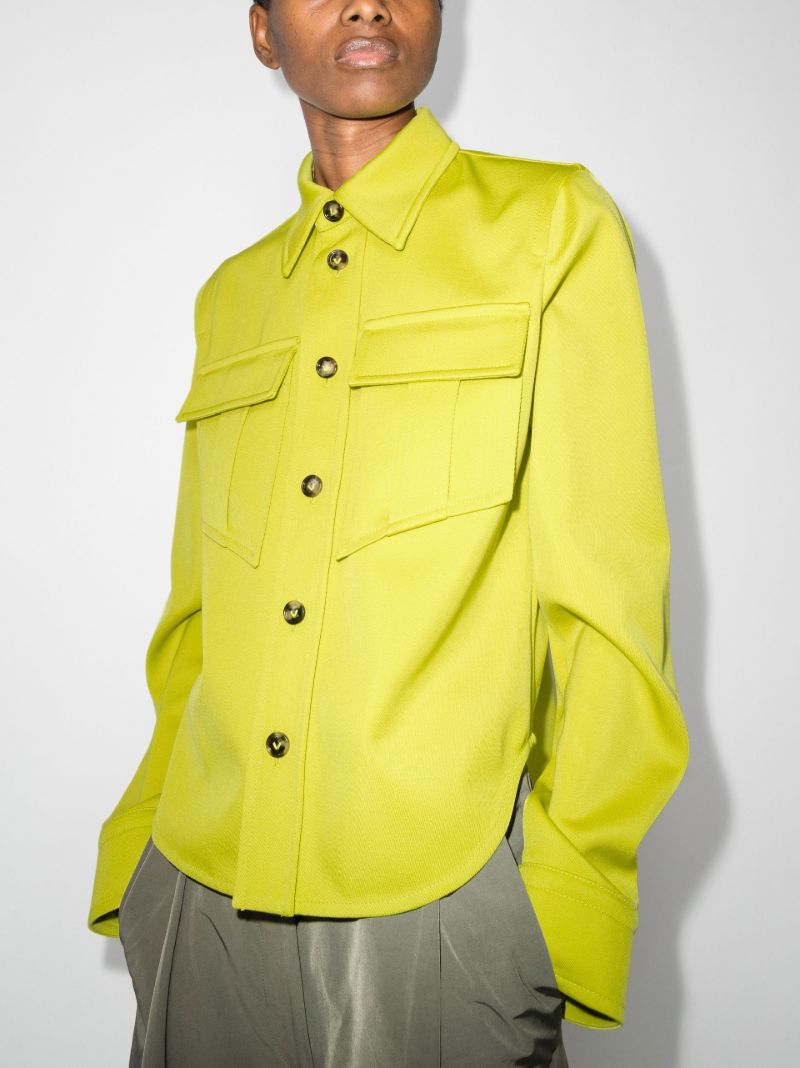 Structured Wool Shirt Jacket