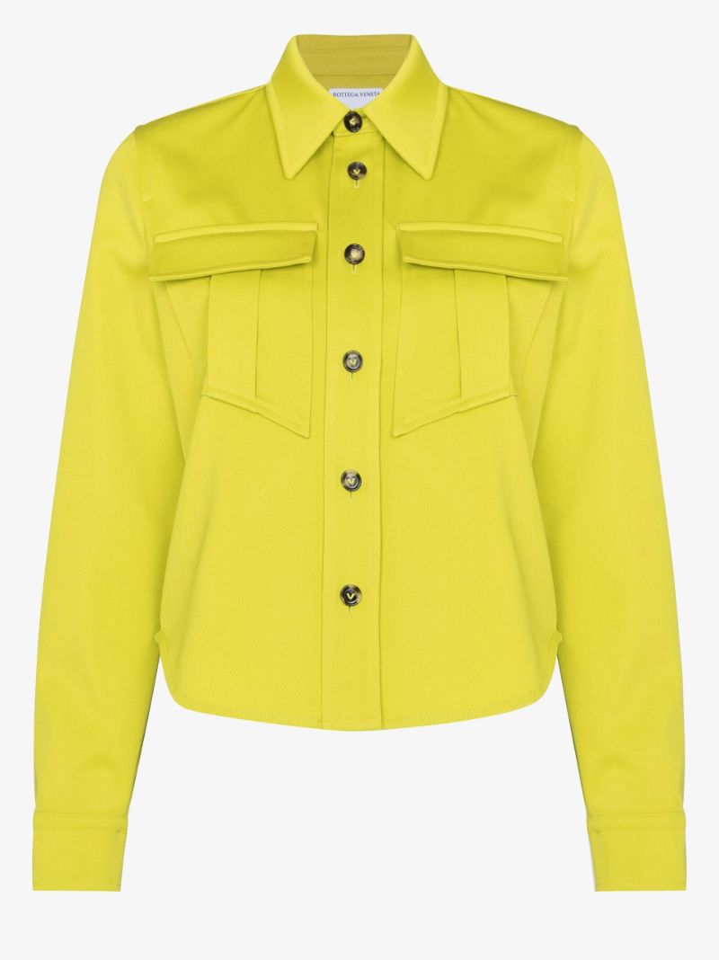 Structured Wool Shirt Jacket
