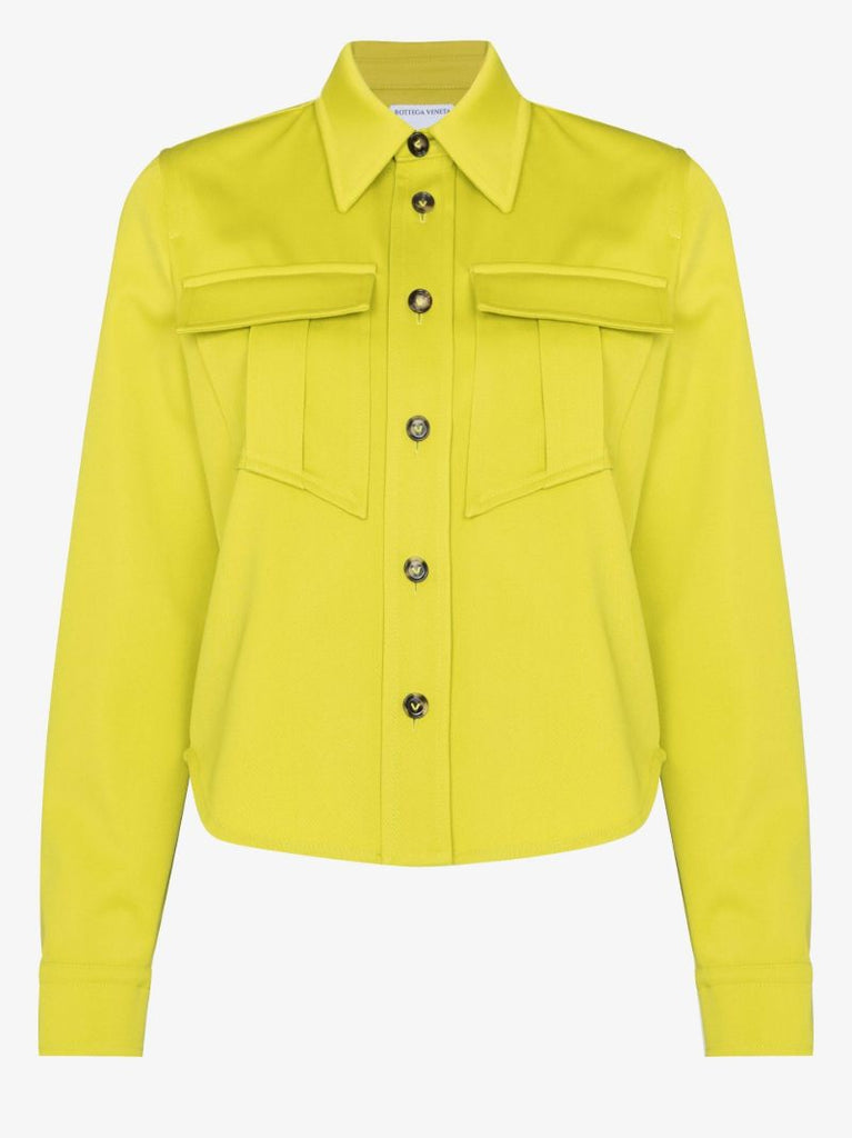 Structured Wool Shirt Jacket