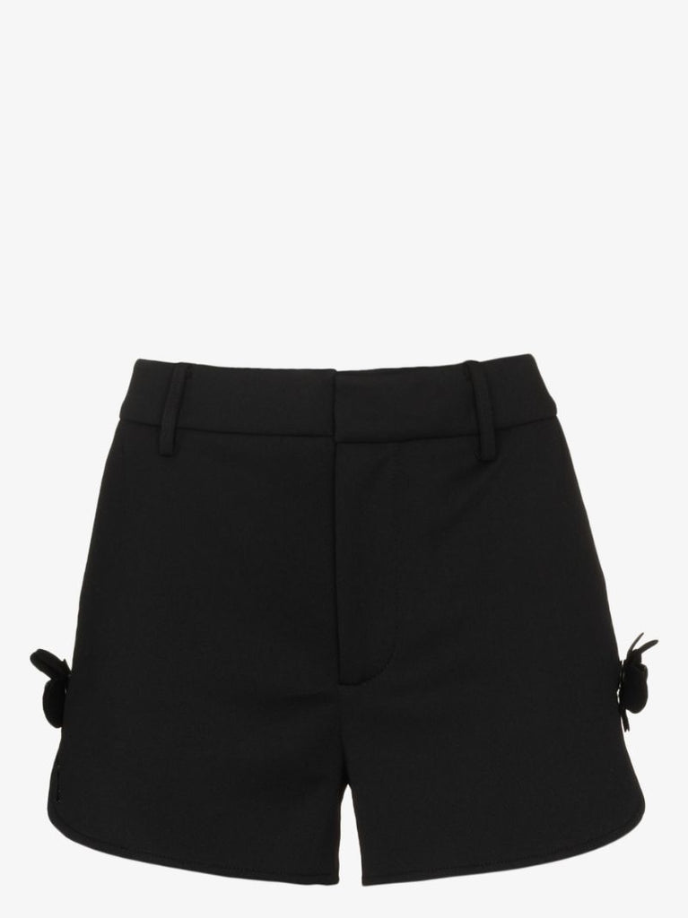 Floral AppliquÃ_x0083_Â© Shorts