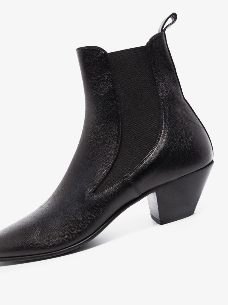 Black Ellis 50 Leather Chelsea Boots