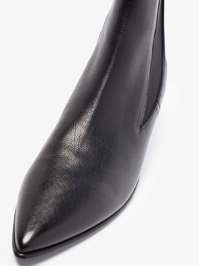 Black Ellis 50 Leather Chelsea Boots