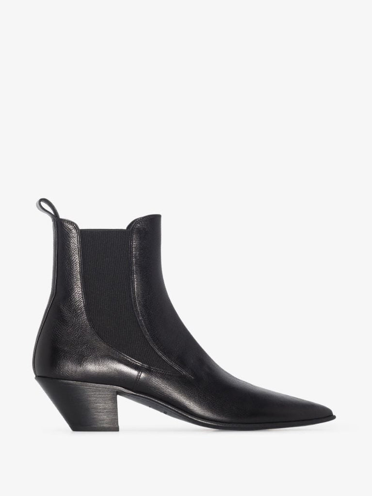 Black Ellis 50 Leather Chelsea Boots