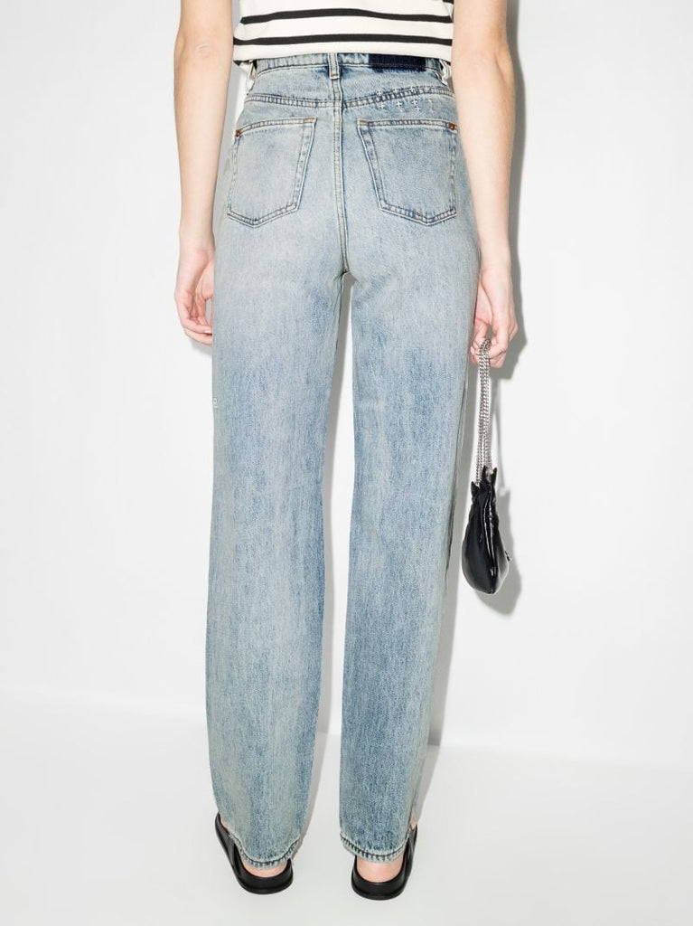 Playback Lifetime Busted Straight Leg Jeans