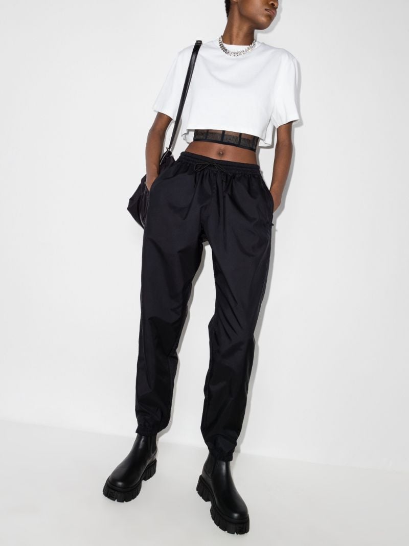 Cropped Corset Cotton T-shirt
