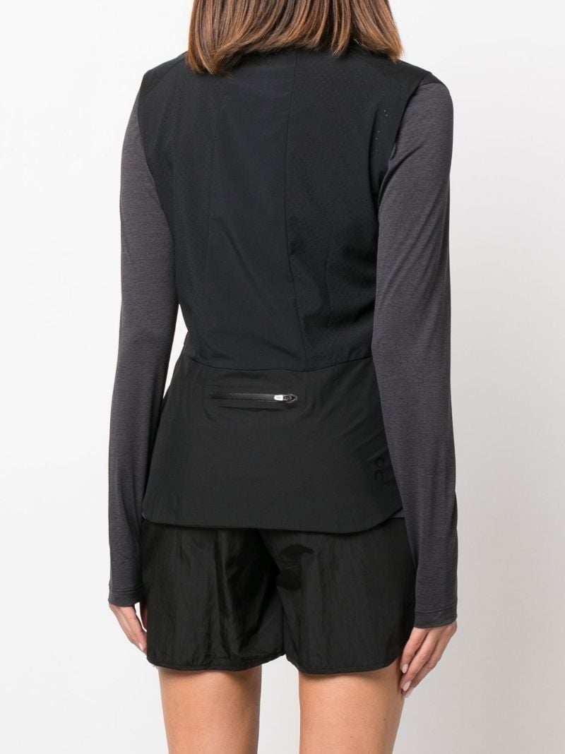 Black Weather Gilet