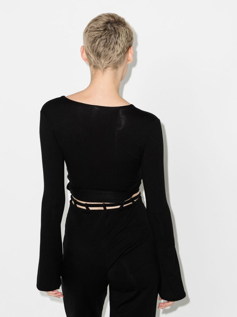 Wrap-around Crop Top