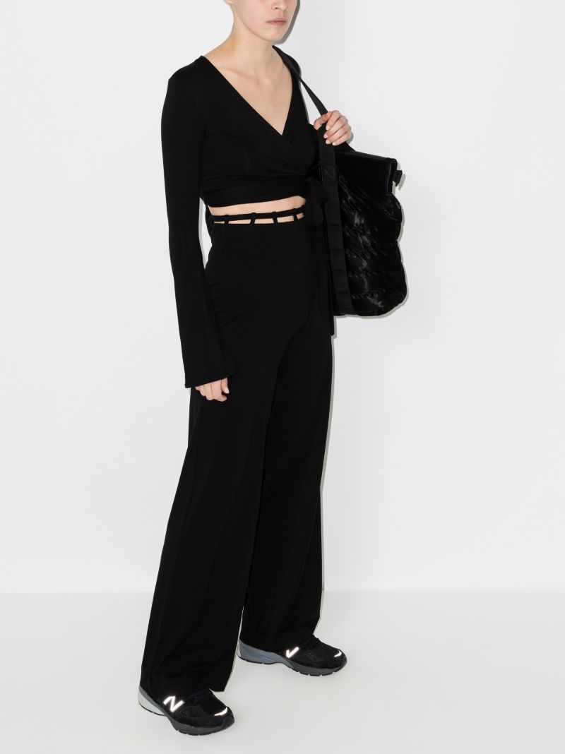 Wrap-around Crop Top