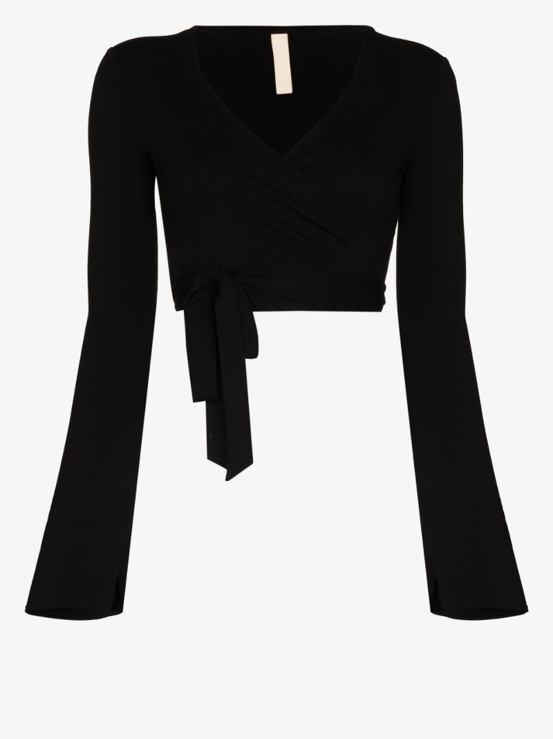 Wrap-around Crop Top