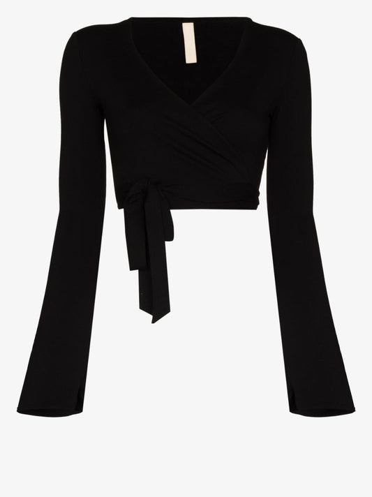 Wrap-around Crop Top