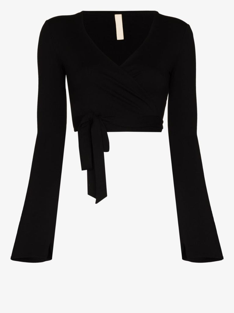 Wrap-around Crop Top