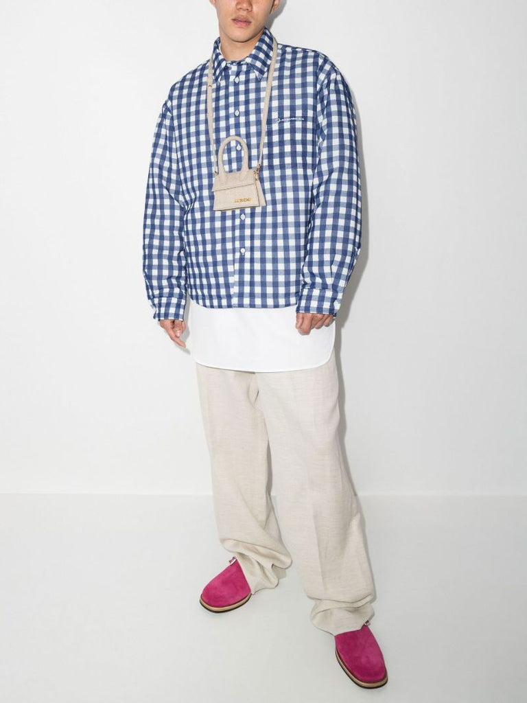 La Chemise Boulanger Checked Shirt Jacket