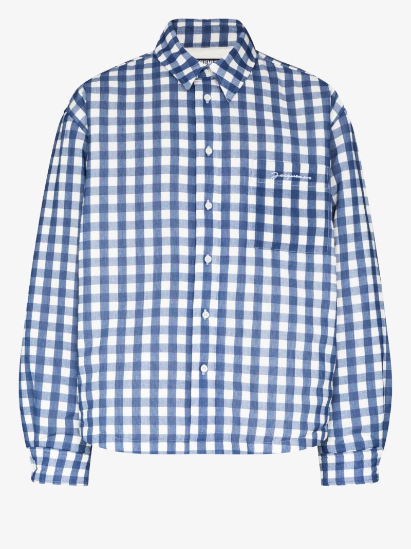La Chemise Boulanger Checked Shirt Jacket