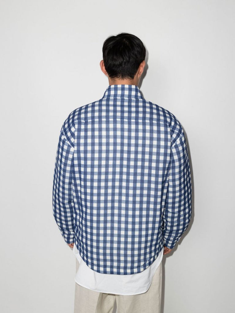 La Chemise Boulanger Checked Shirt Jacket