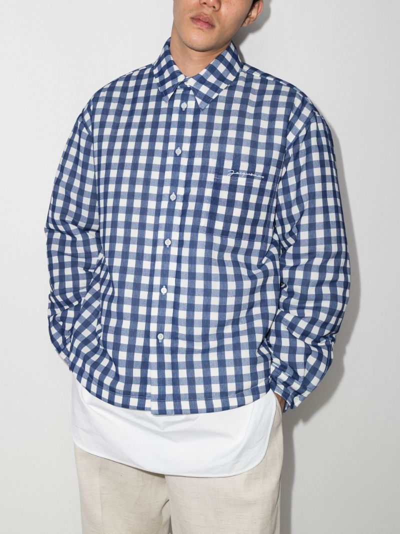 La Chemise Boulanger Checked Shirt Jacket