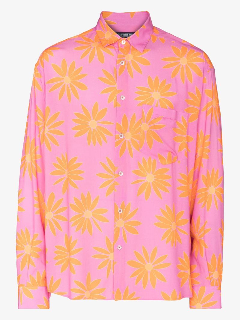 La Chemise Simon Floral Print Shirt
