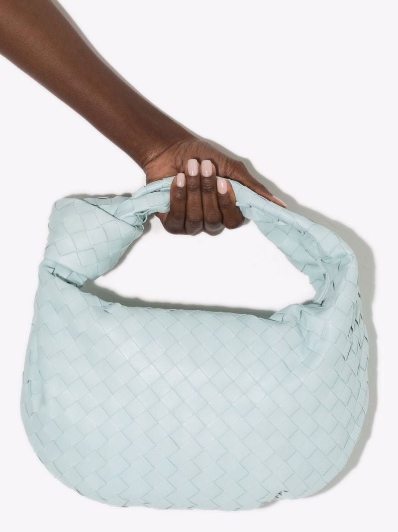 Blue Teen Jodie Leather Shoulder Bag