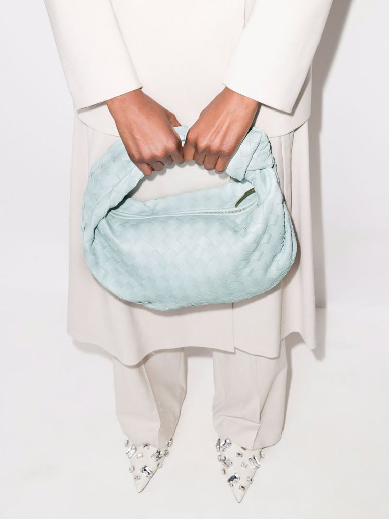 Blue Teen Jodie Leather Shoulder Bag