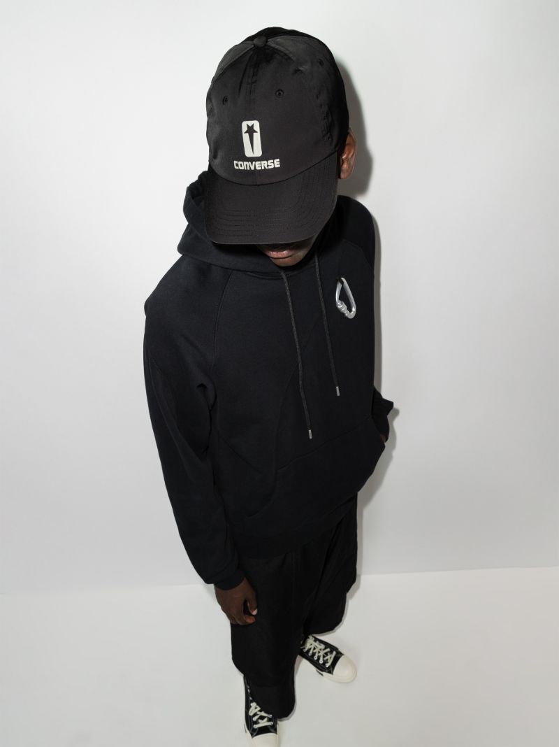 X Converse Black Dad Logo Cap
