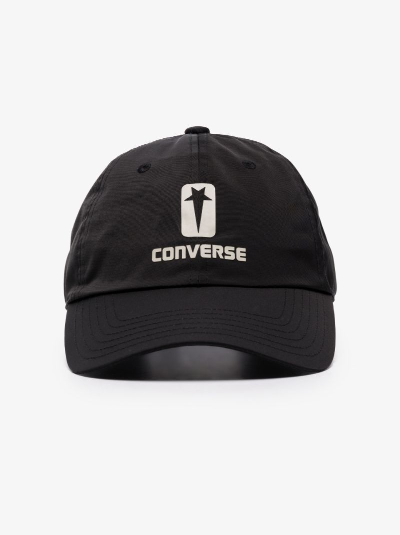 X Converse Black Dad Logo Cap