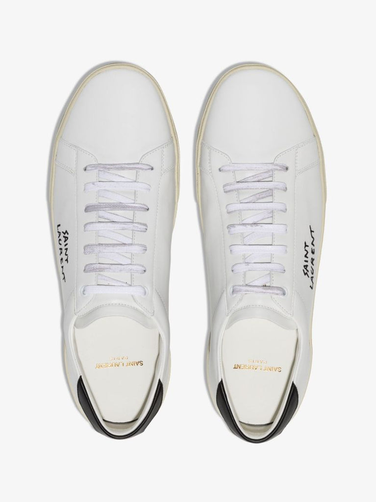 White Court Classic Sl/06 Leather Sneakers