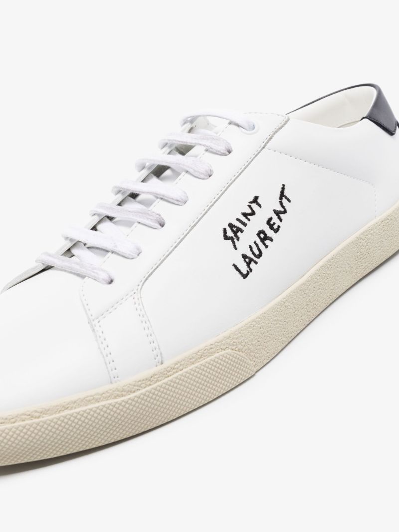 White Court Classic Sl/06 Leather Sneakers