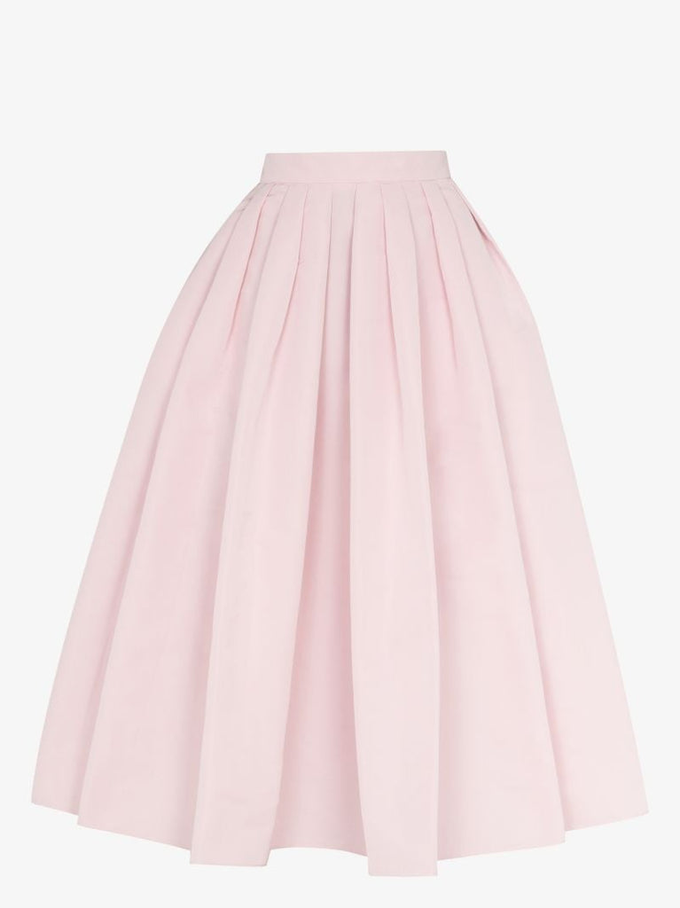Pleated Midi Skirt
