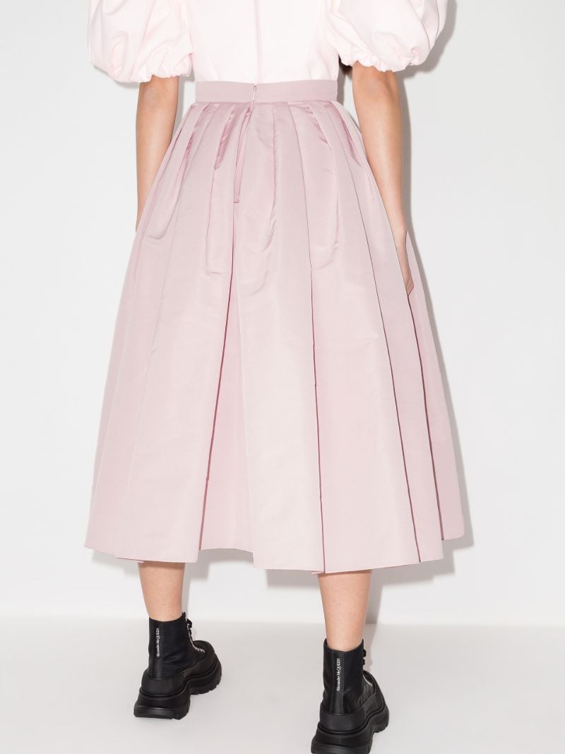 Pleated Midi Skirt