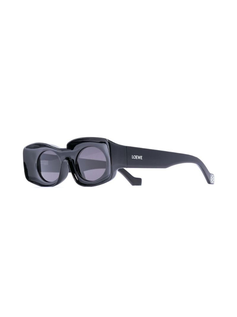 Black Oval Frame Sunglasses