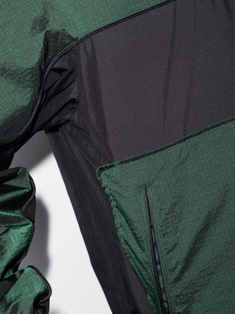 Panelled Hooded Jacket