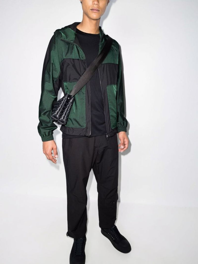 Panelled Hooded Jacket