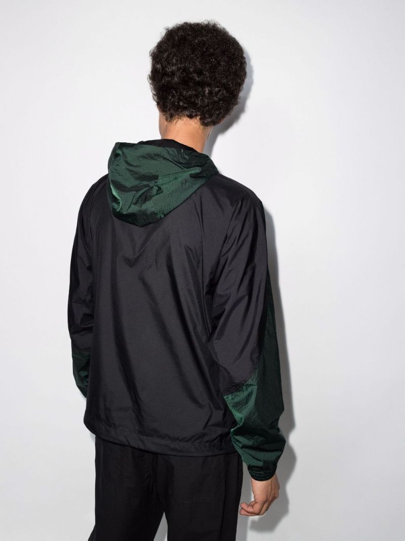 Panelled Hooded Jacket