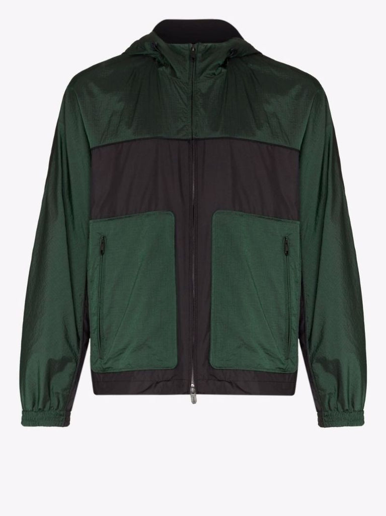 Panelled Hooded Jacket