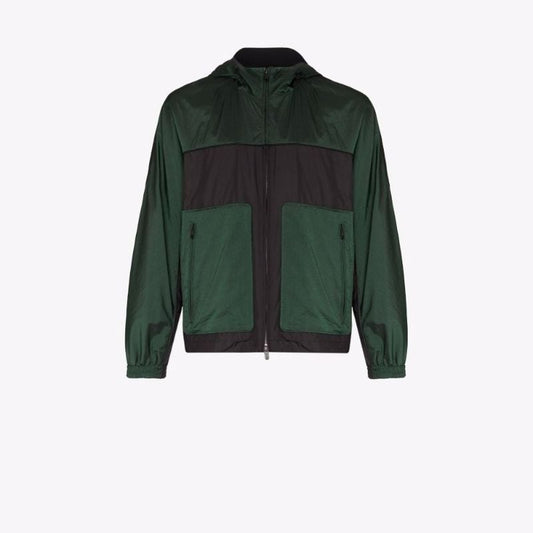 Panelled Hooded Jacket
