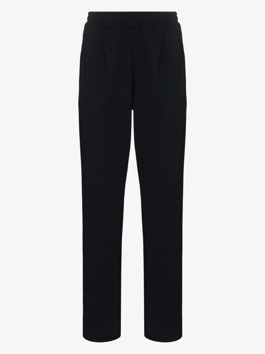 Prince of Wales Merino Wool Track Pants