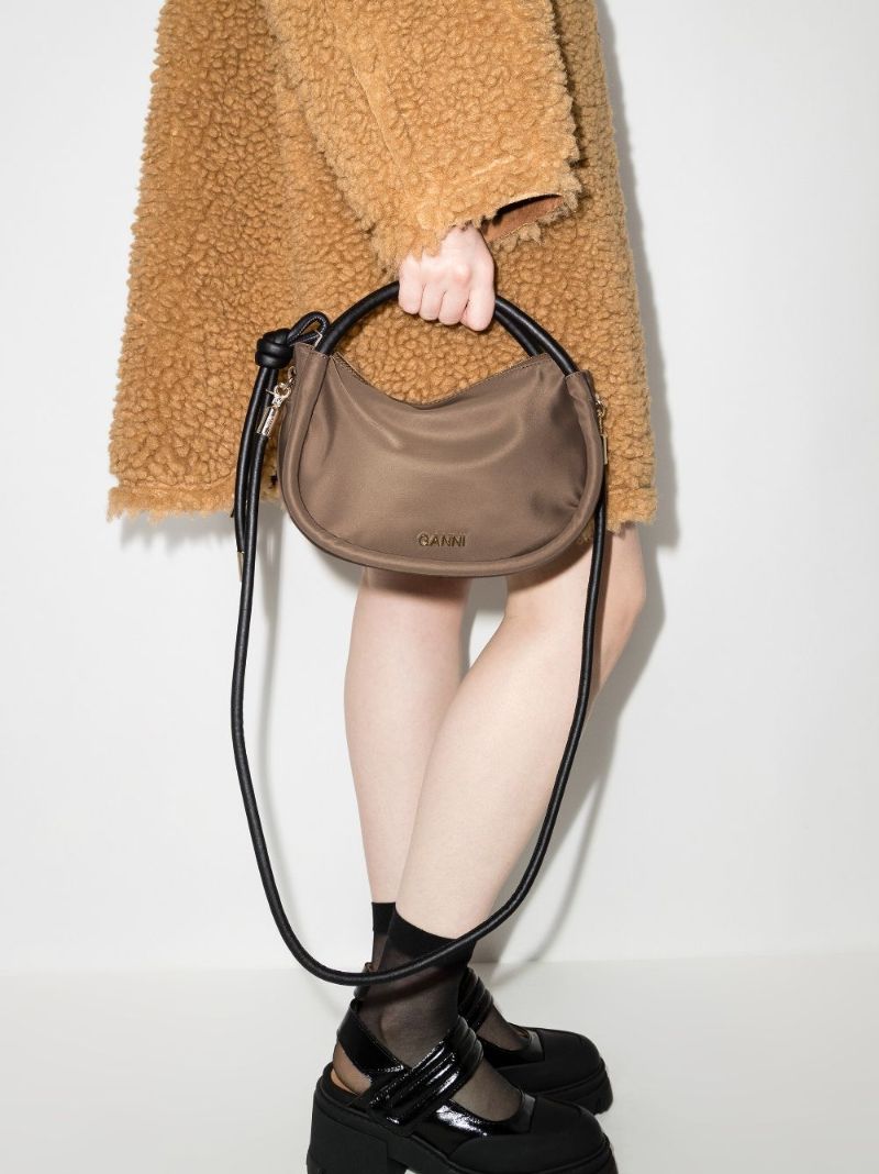 Neutral Knot Logo Shoulder Bag
