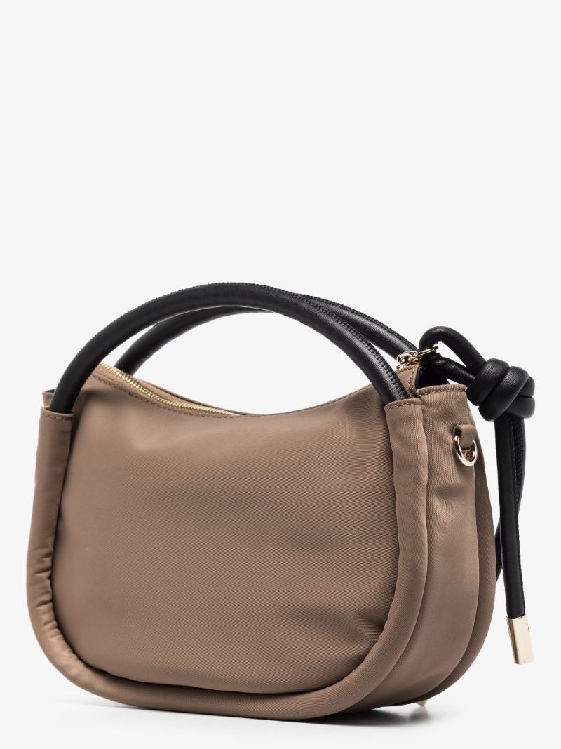 Neutral Knot Logo Shoulder Bag