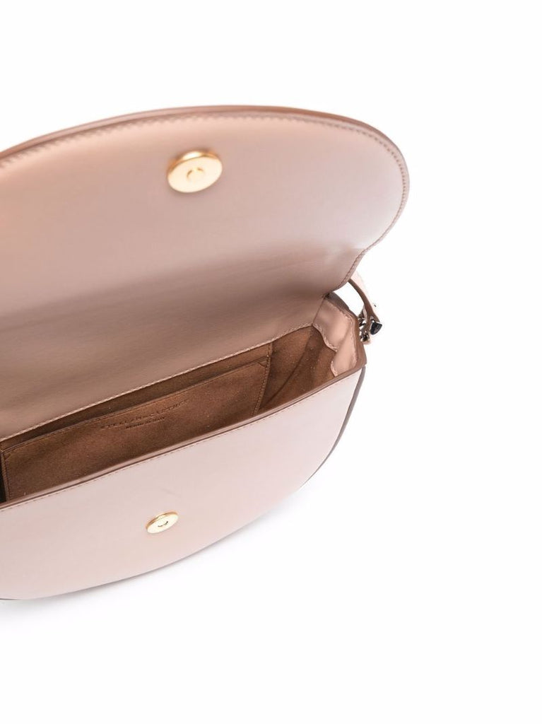 Pink Frayme Flap Shoulder Bag