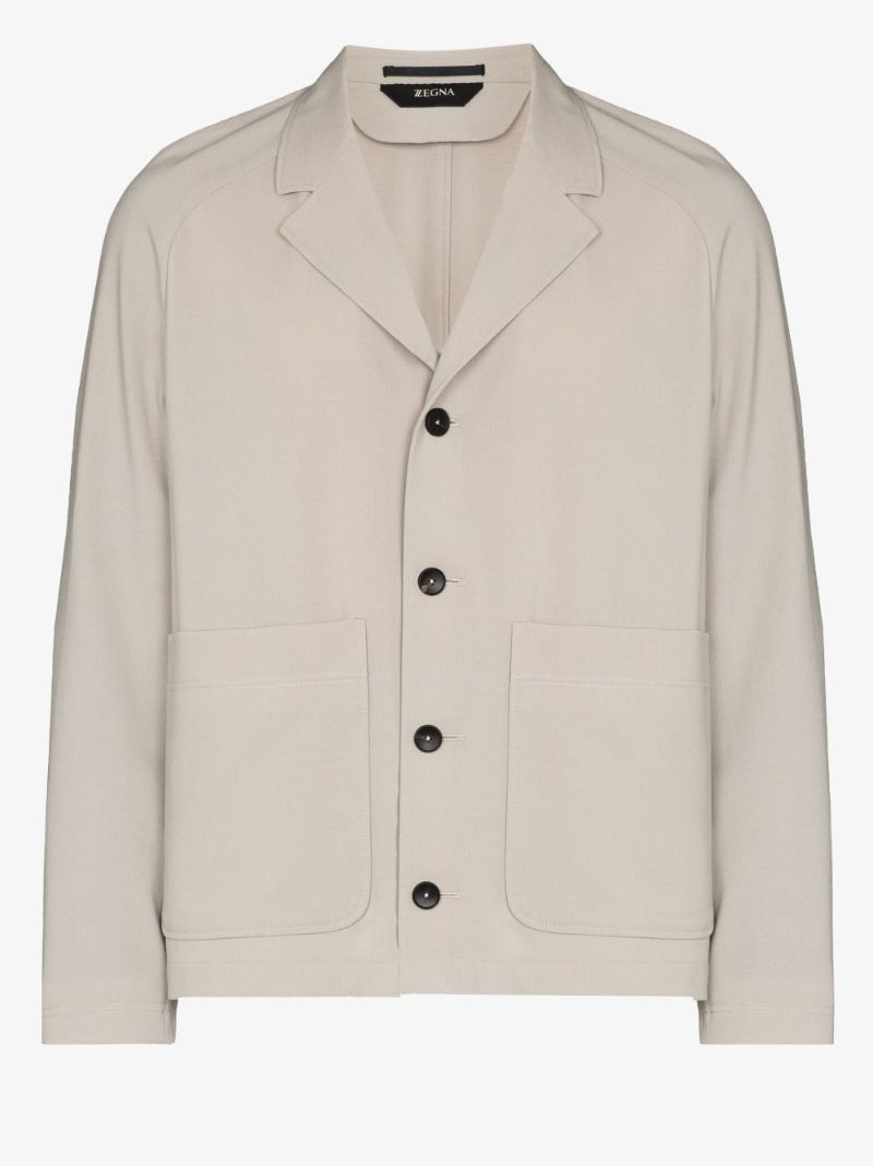 Techno Gabardine Chore Jacket