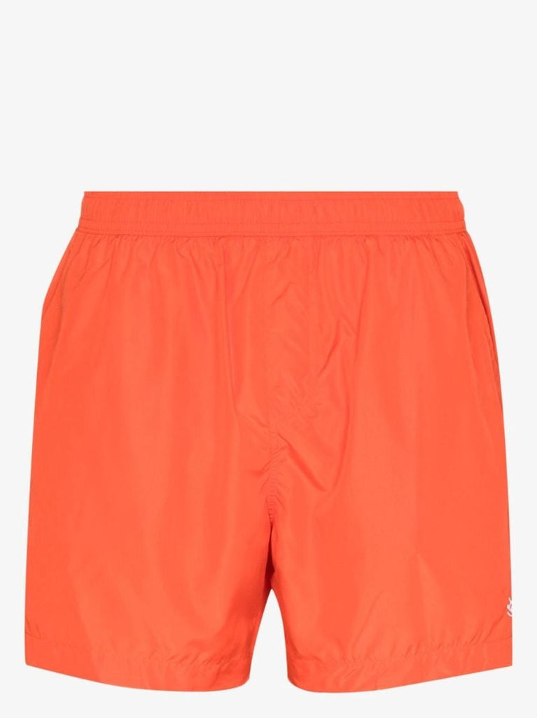 Orange Logo Swim Shorts