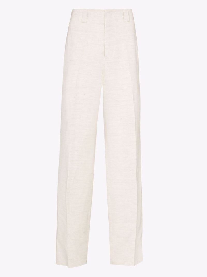 Loose Leg Tailored Trousers