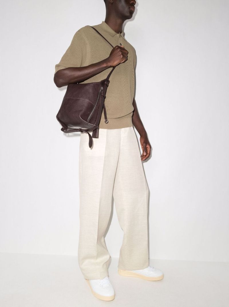 Loose Leg Tailored Trousers